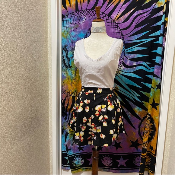 🌈 Lovely getaway flower picnic romper - Picture 5 of 12